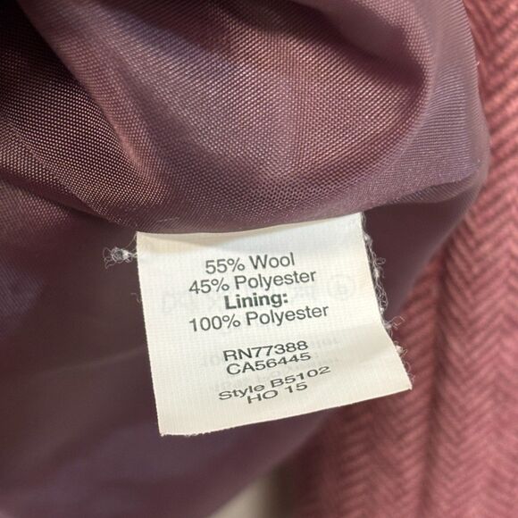 J Crew Women Button Front Blazer Jacket Size 6 Wool Blend C024 -15 - Picture 7 of 16